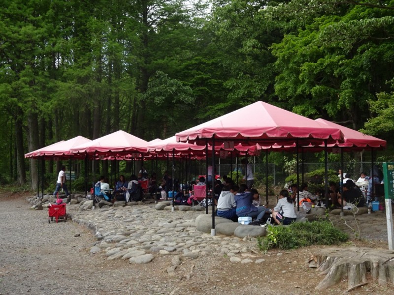 野外炉 バーベキュー場 井頭公園