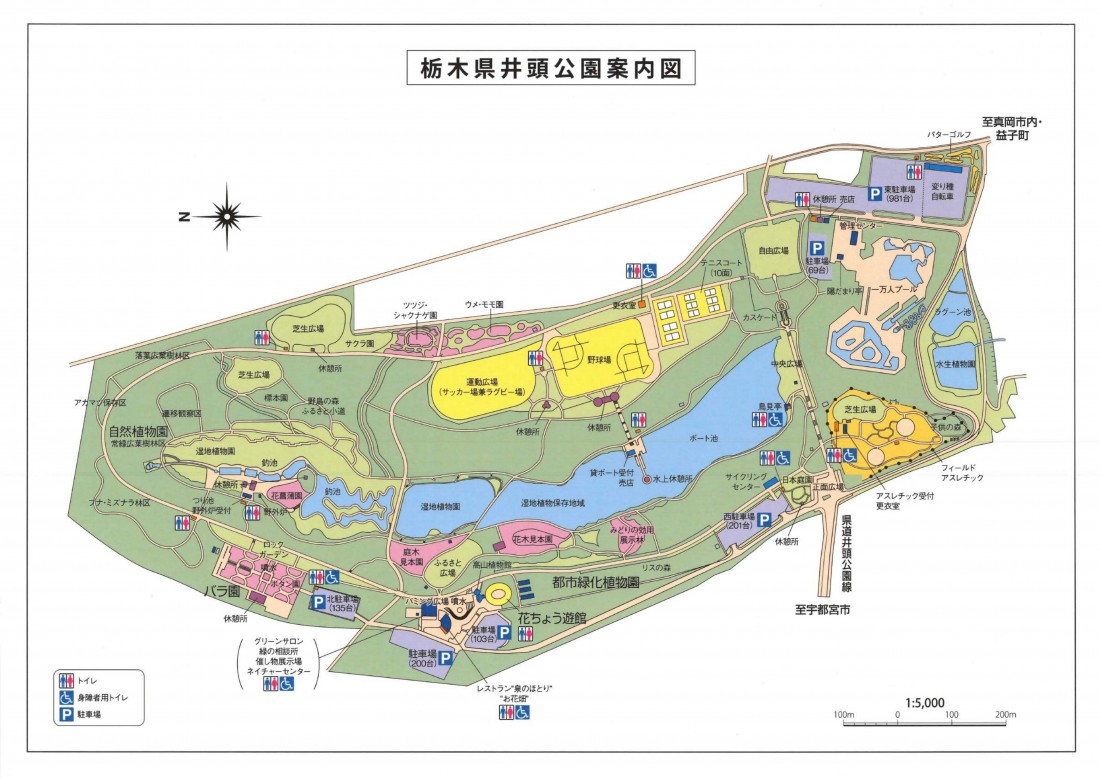 施設の紹介 井頭公園